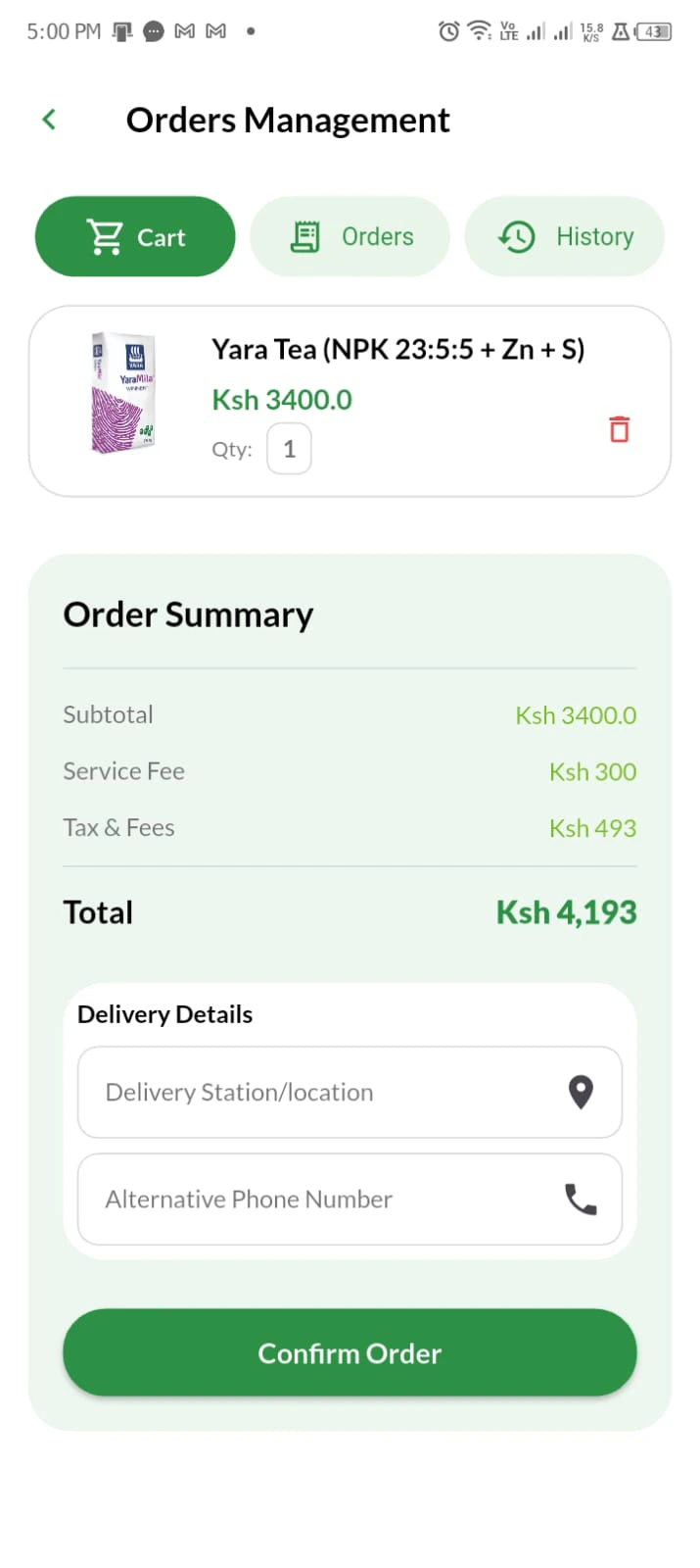 Checkout Success and Order ID