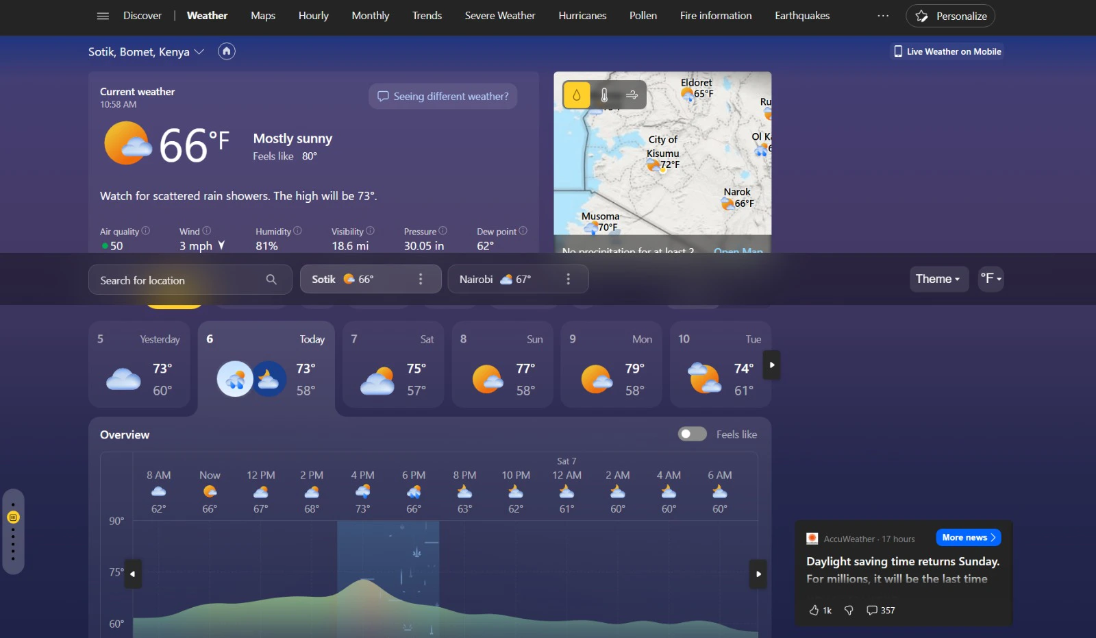 Global Weather Platform