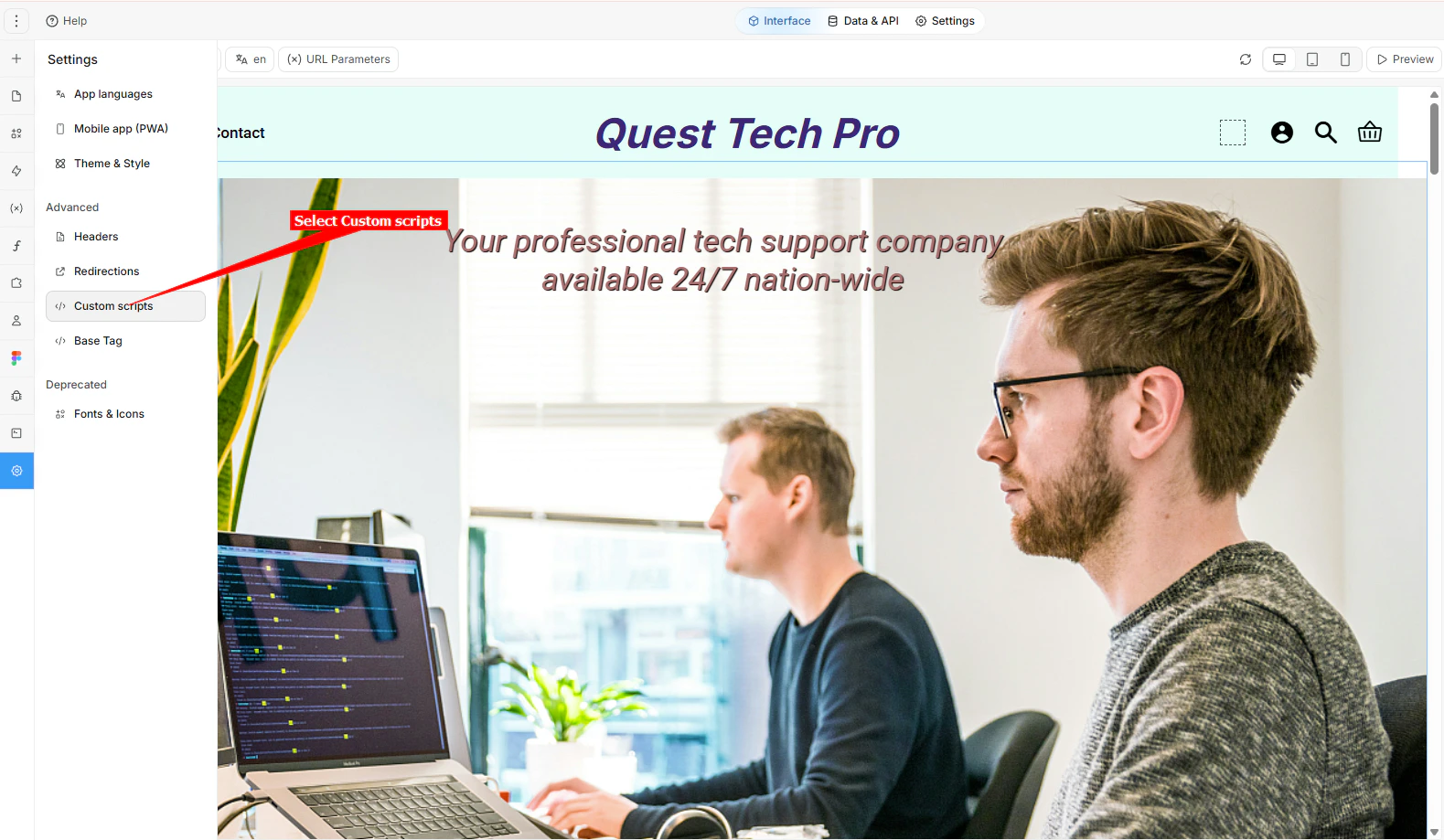 3-WeWeb-Select-Custom-scripts
