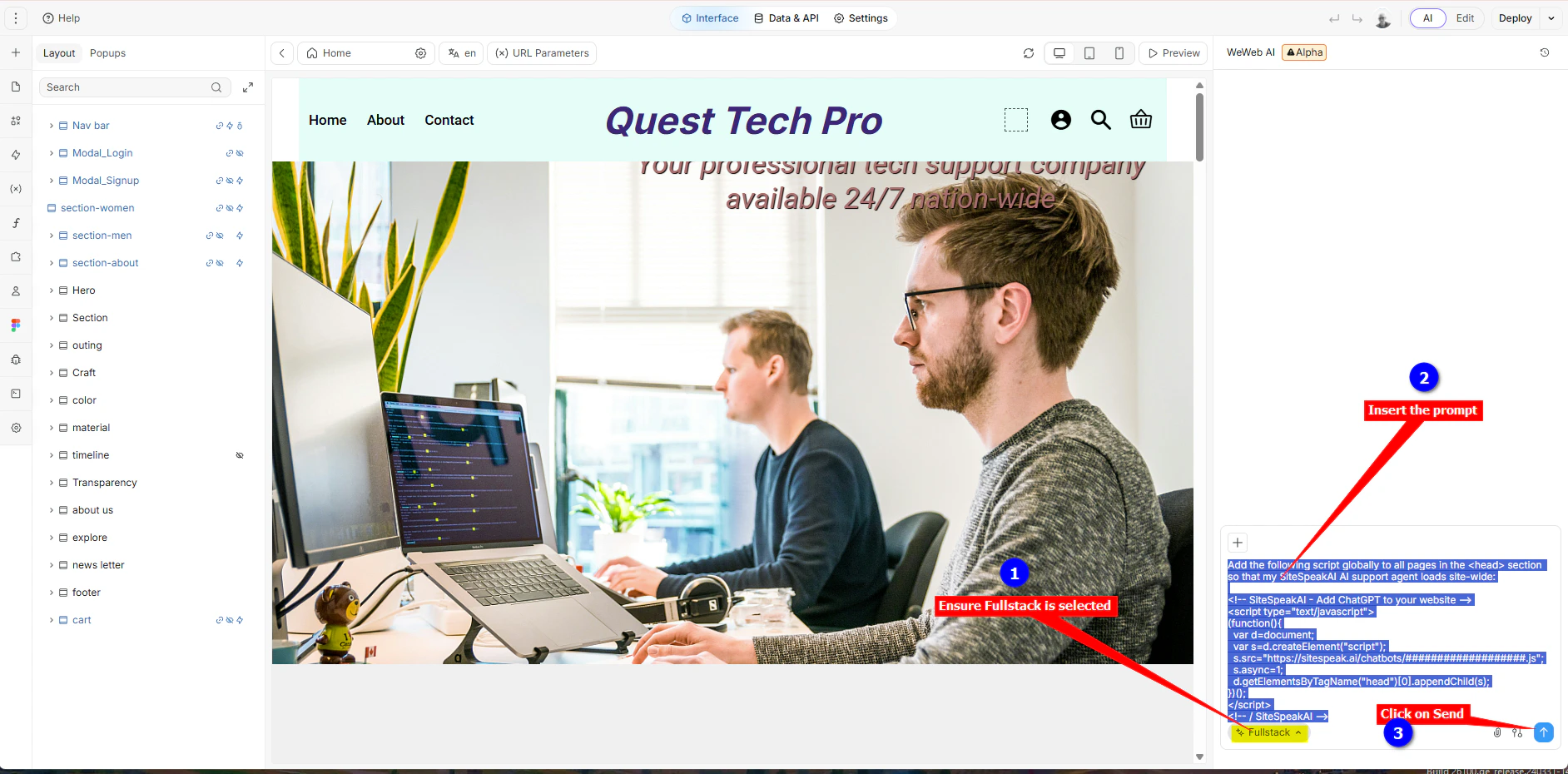 7-WeWeb-Insert-prompt