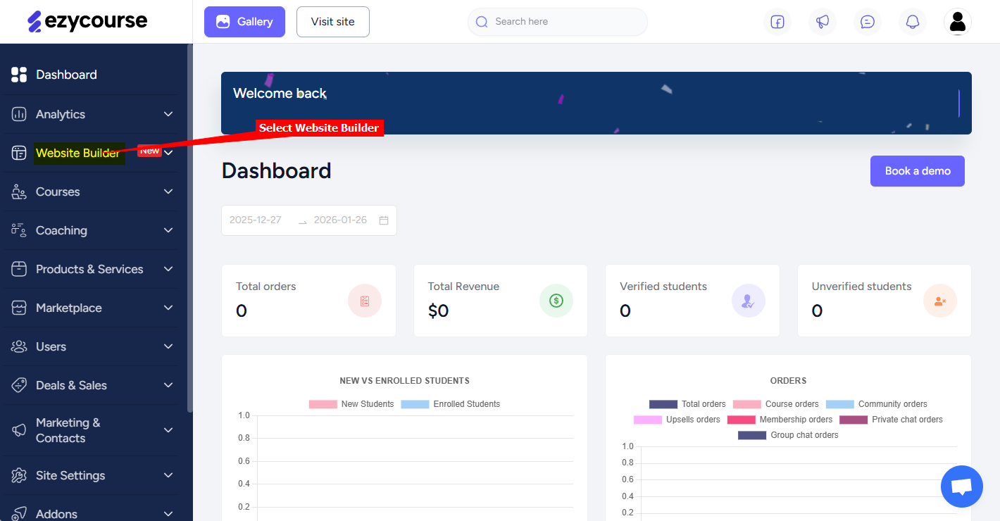 Select Website Builder