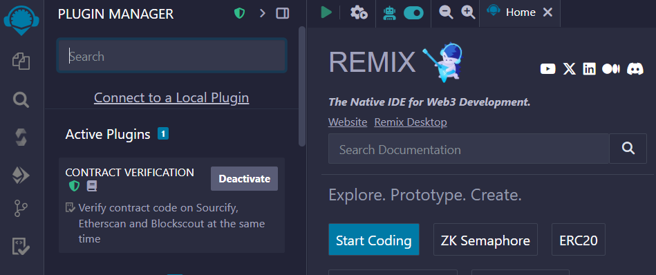 Remix homepage