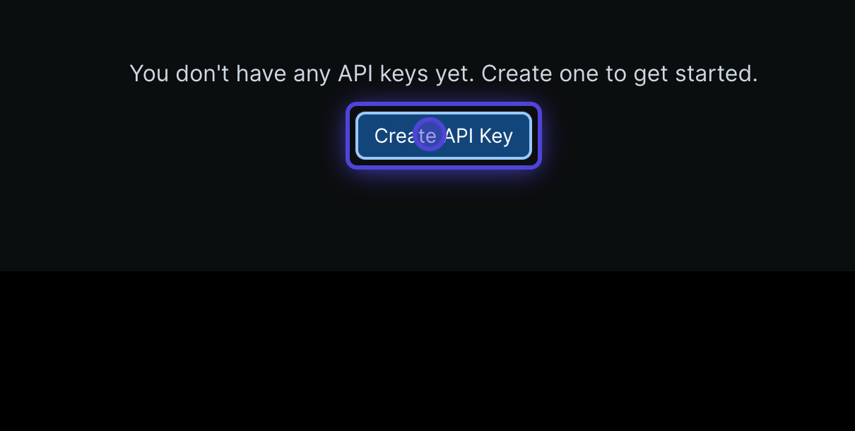 Create New API Key