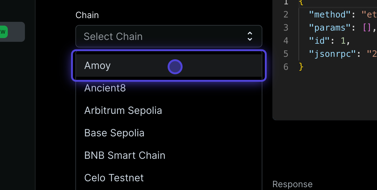 Chain Selection