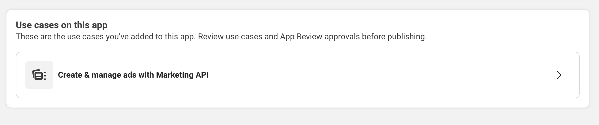Select Marketing API Use Case