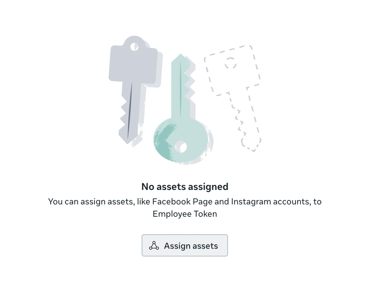 Assign Assets Button