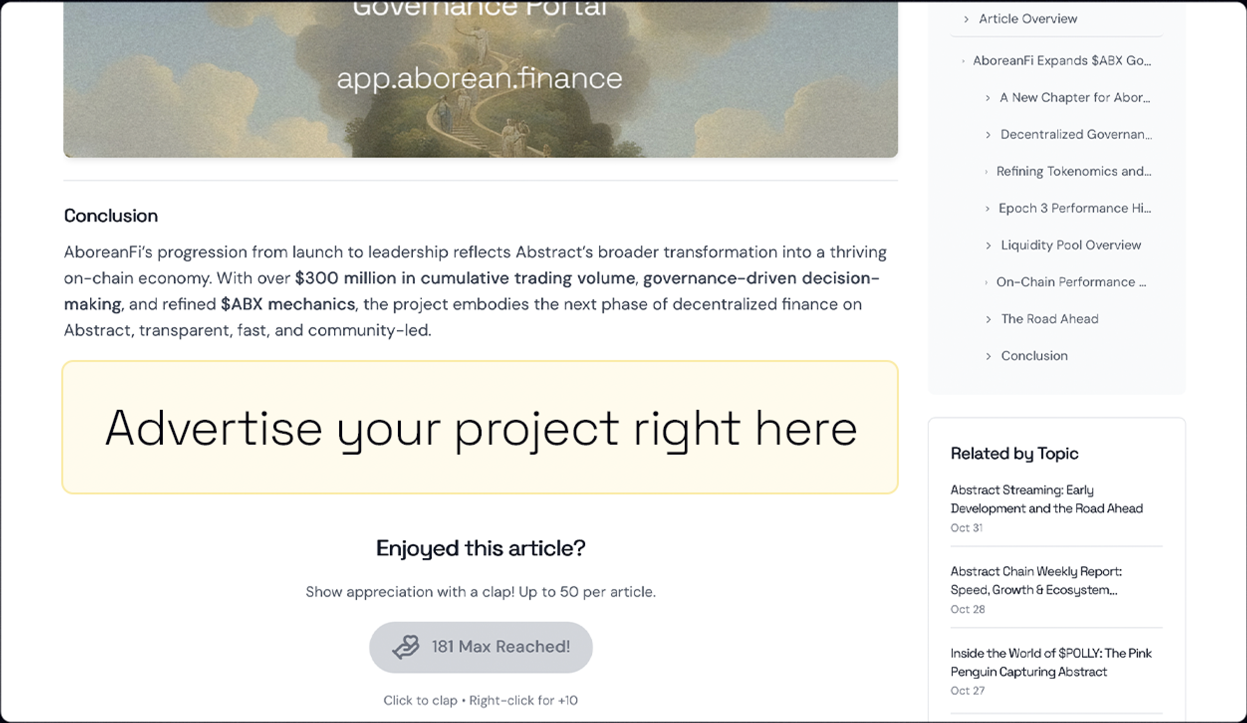 Ad Spot 1 - End of Article Ad Spot 1 - End of Article placement example