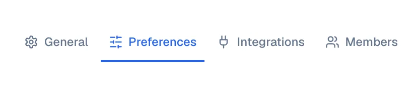 The Settings tabs with Preferences selected, above the page title Mi cuenta.