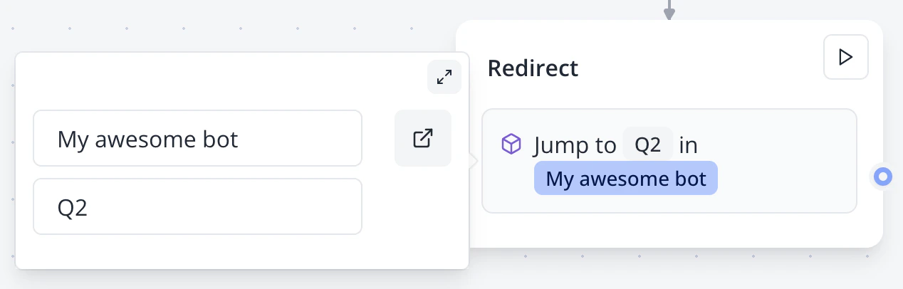Link to evallo logic block