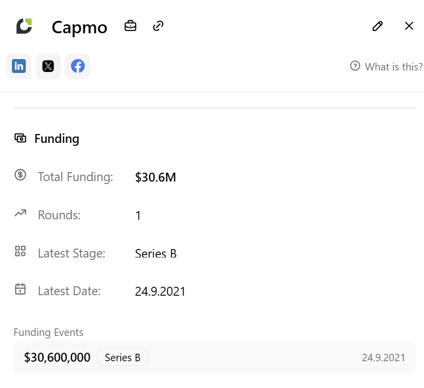 Funding & Trust Signals