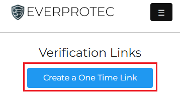 Create a Onetime Link