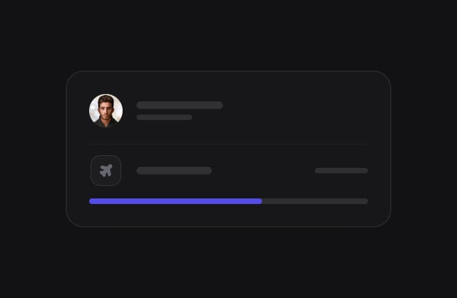 Time off tab under the employee's profile, with one policy's balance bar.