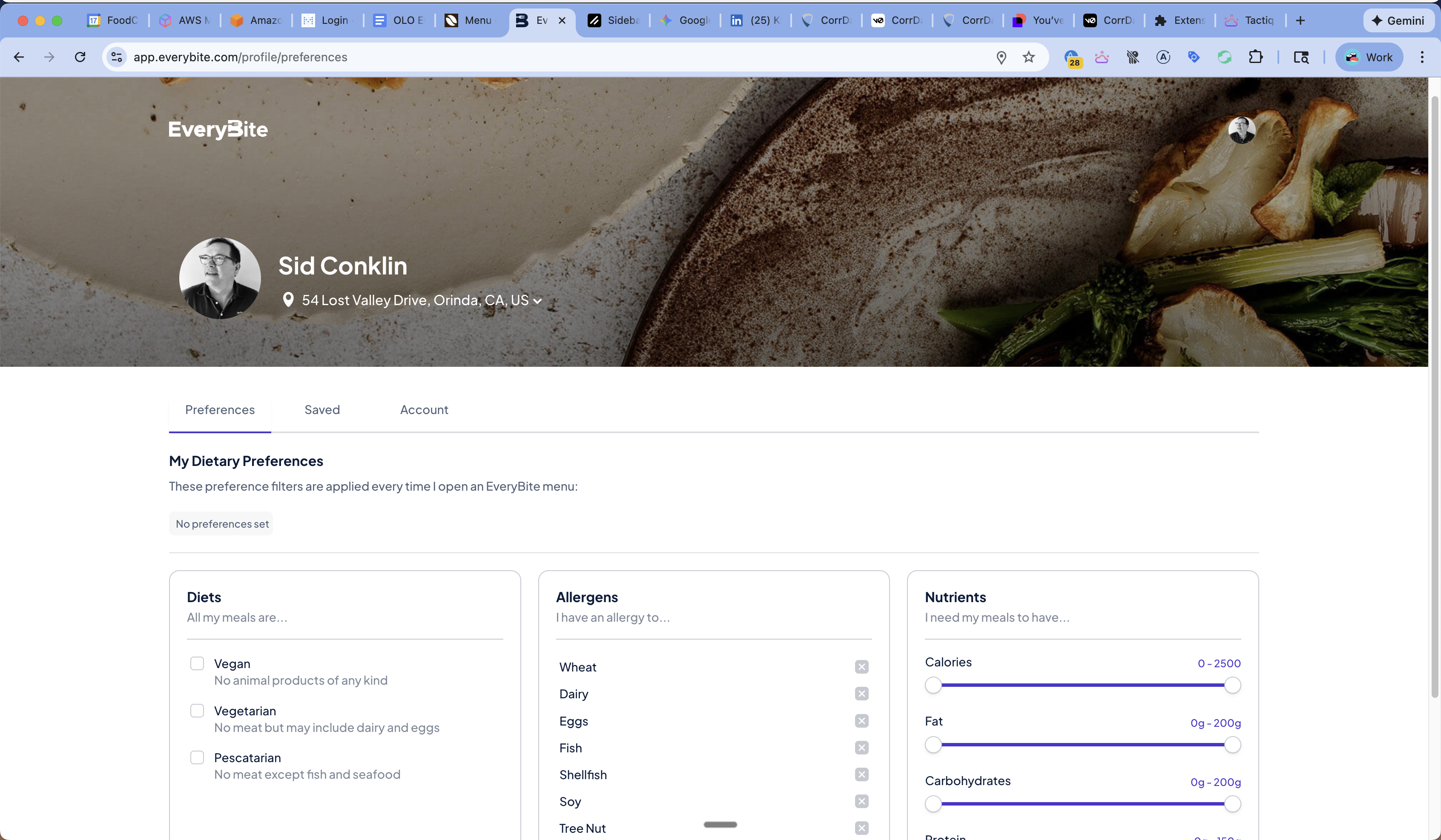 Passport Preferences