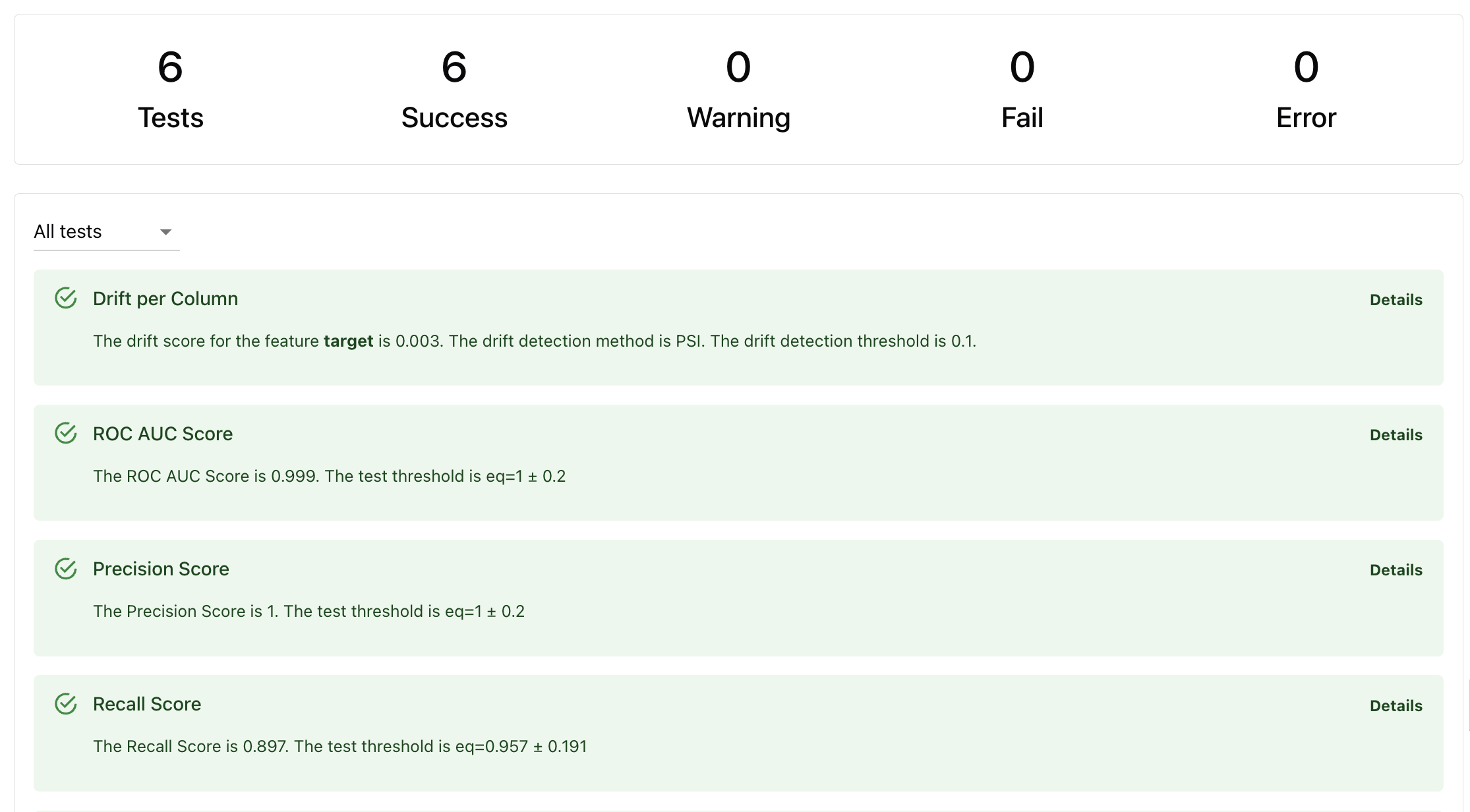 Classification - Evidently AI - Documentation