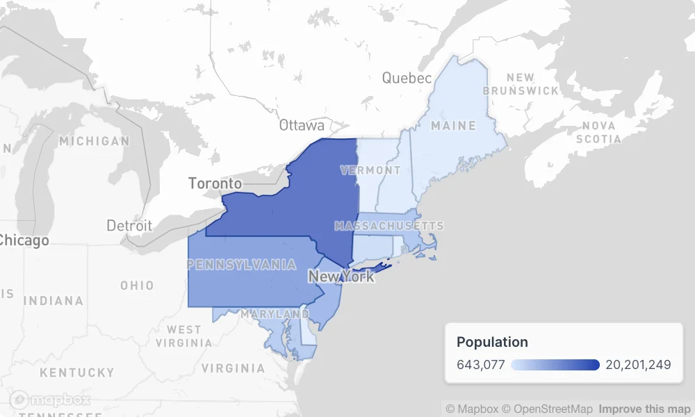 Map with Choropleth Layer