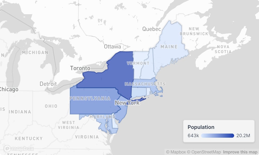 Map with Choropleth Layer