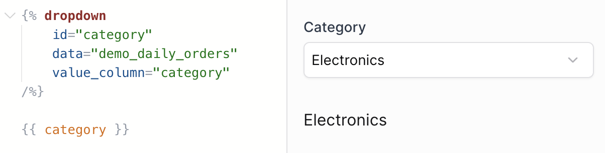 Variable name shortcuts + use in markdown