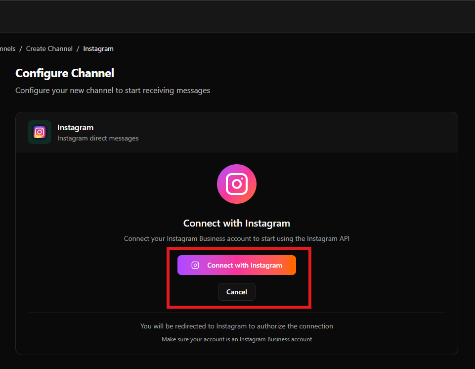 Conectar com Instagram