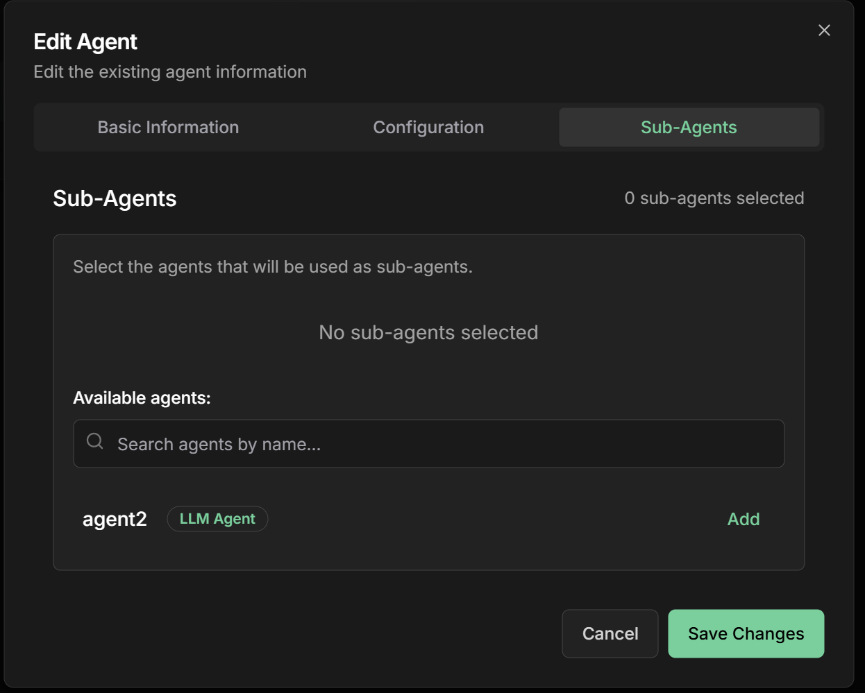 Configuring Parallel Sub-Agents