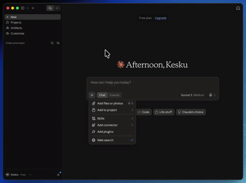Opening the connector directory in Claude, finding Exa, connecting it, and authorizing access