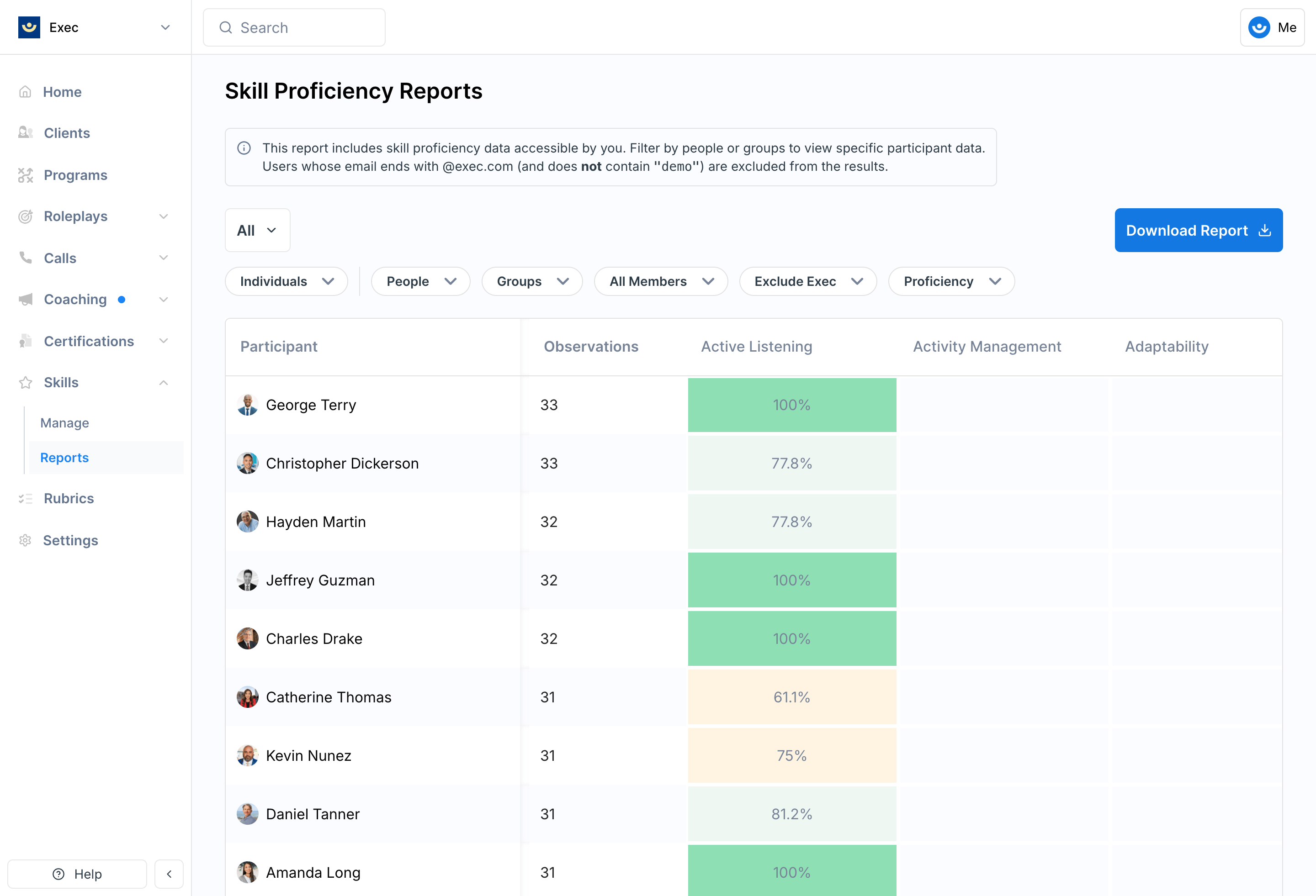 Nick Demo Exec Com Skills Reports(1)