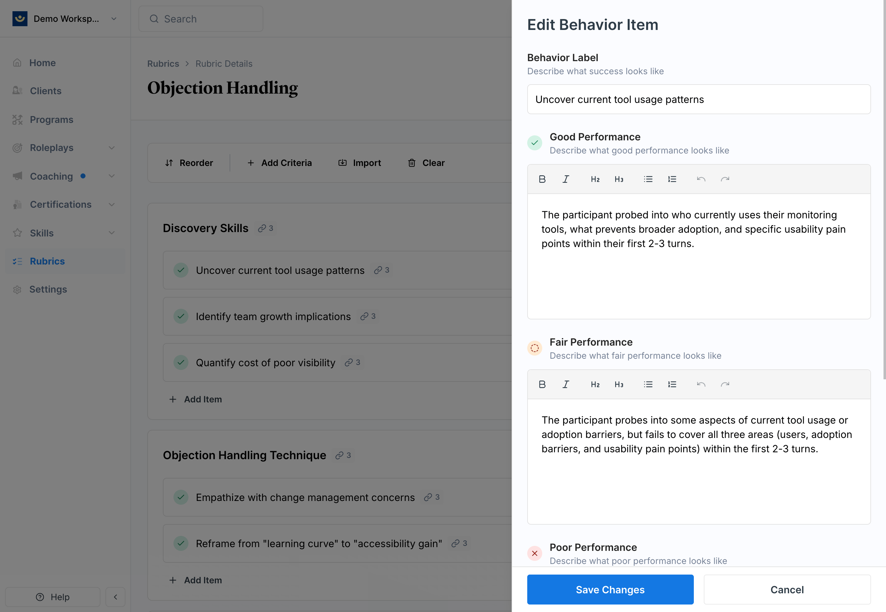 Demo Exec Com Rubrics(1)