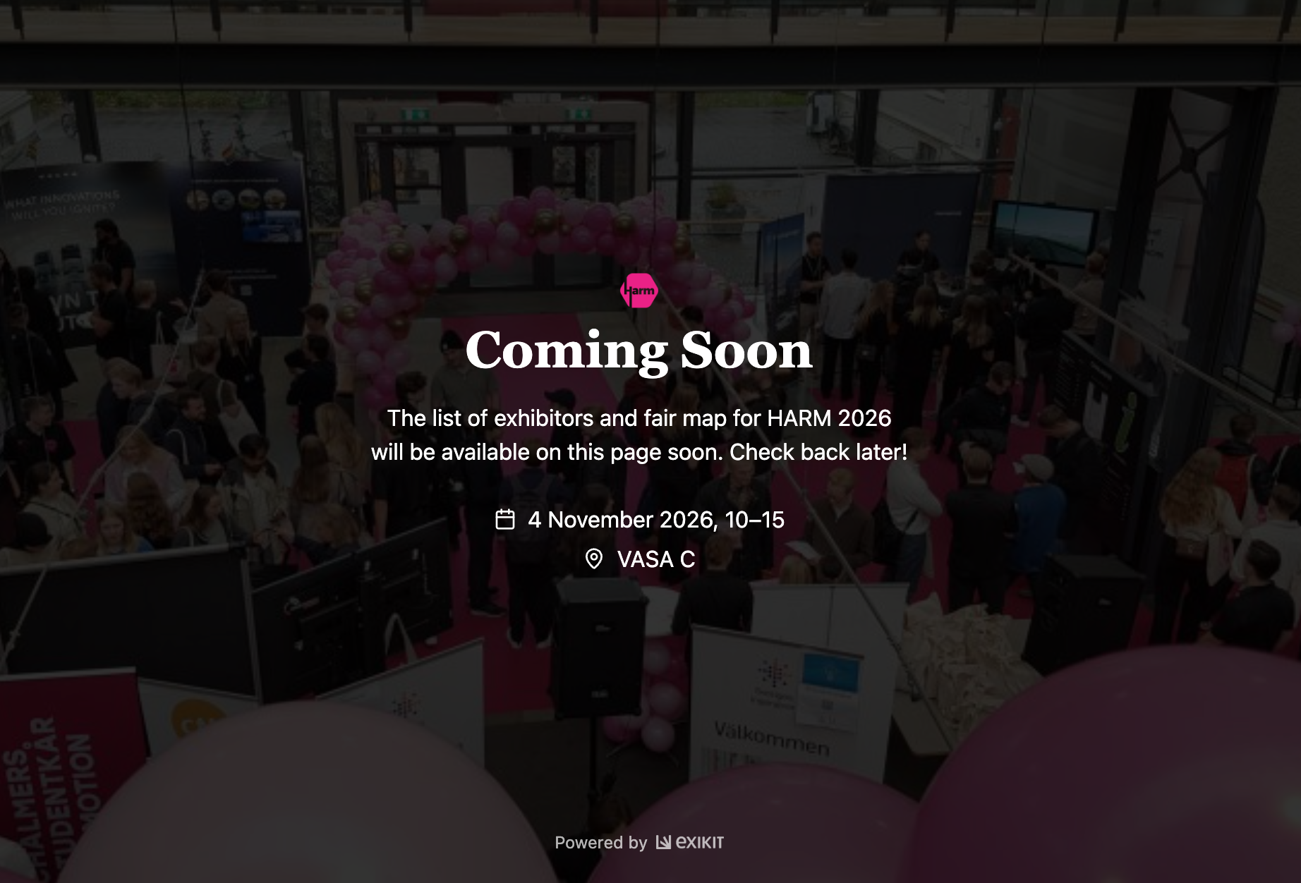 Placeholder page for an unpublished catalogue