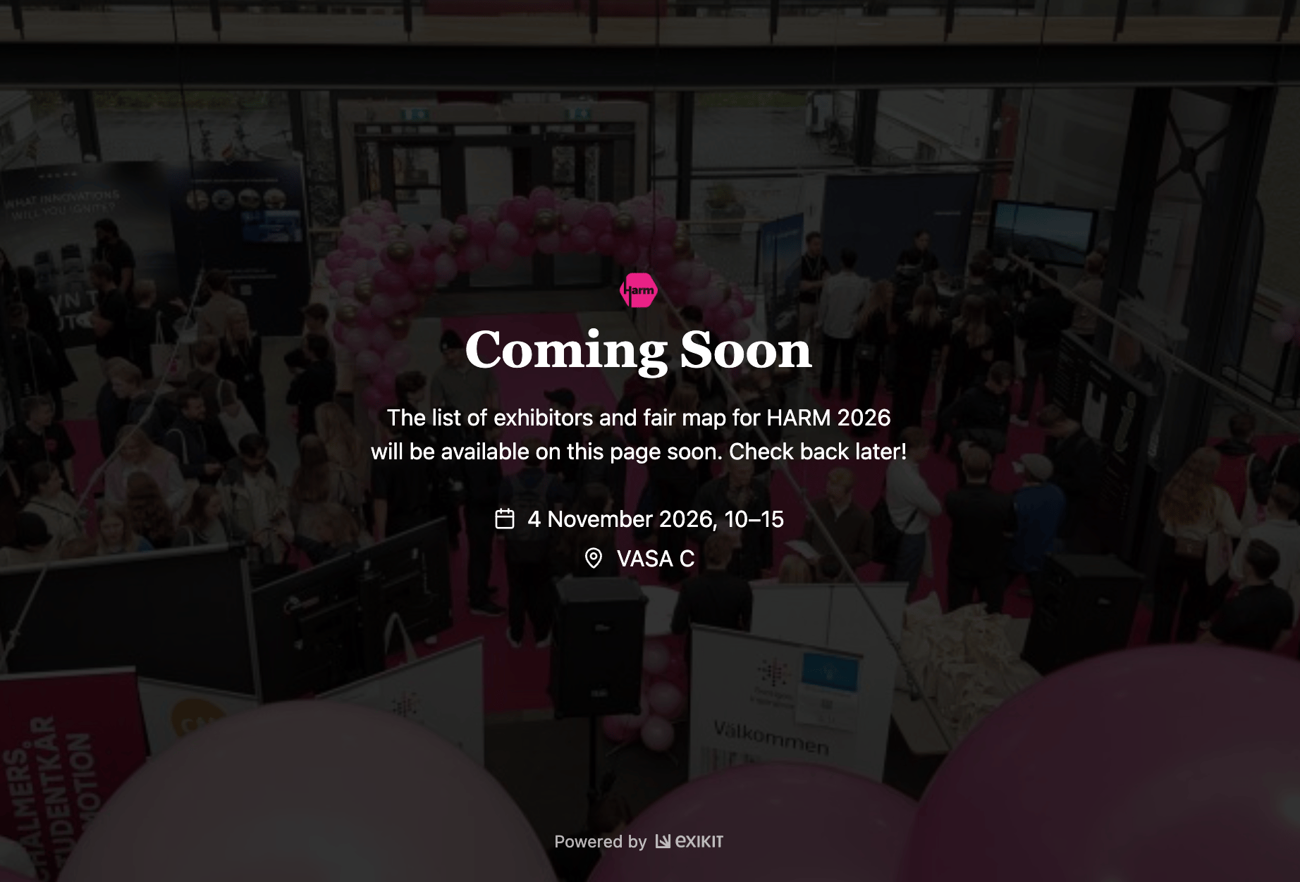 Placeholder page for an unpublished catalogue
