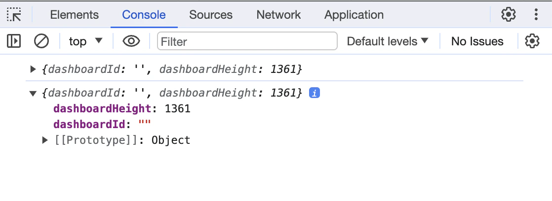 iFrame output