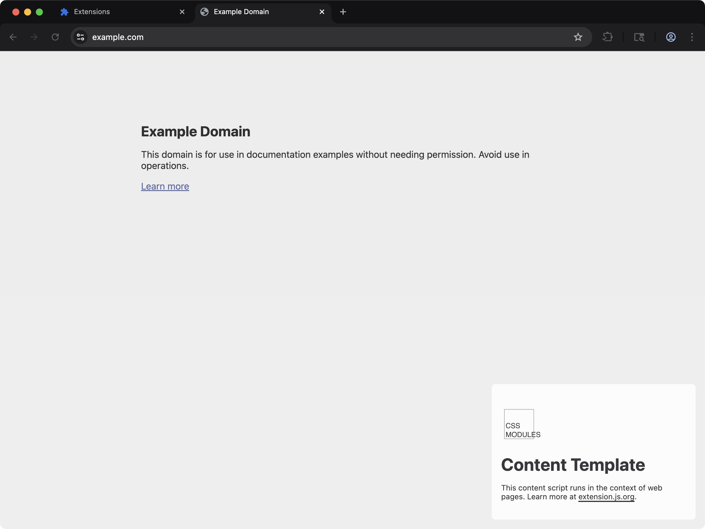The cross-browser extension framework