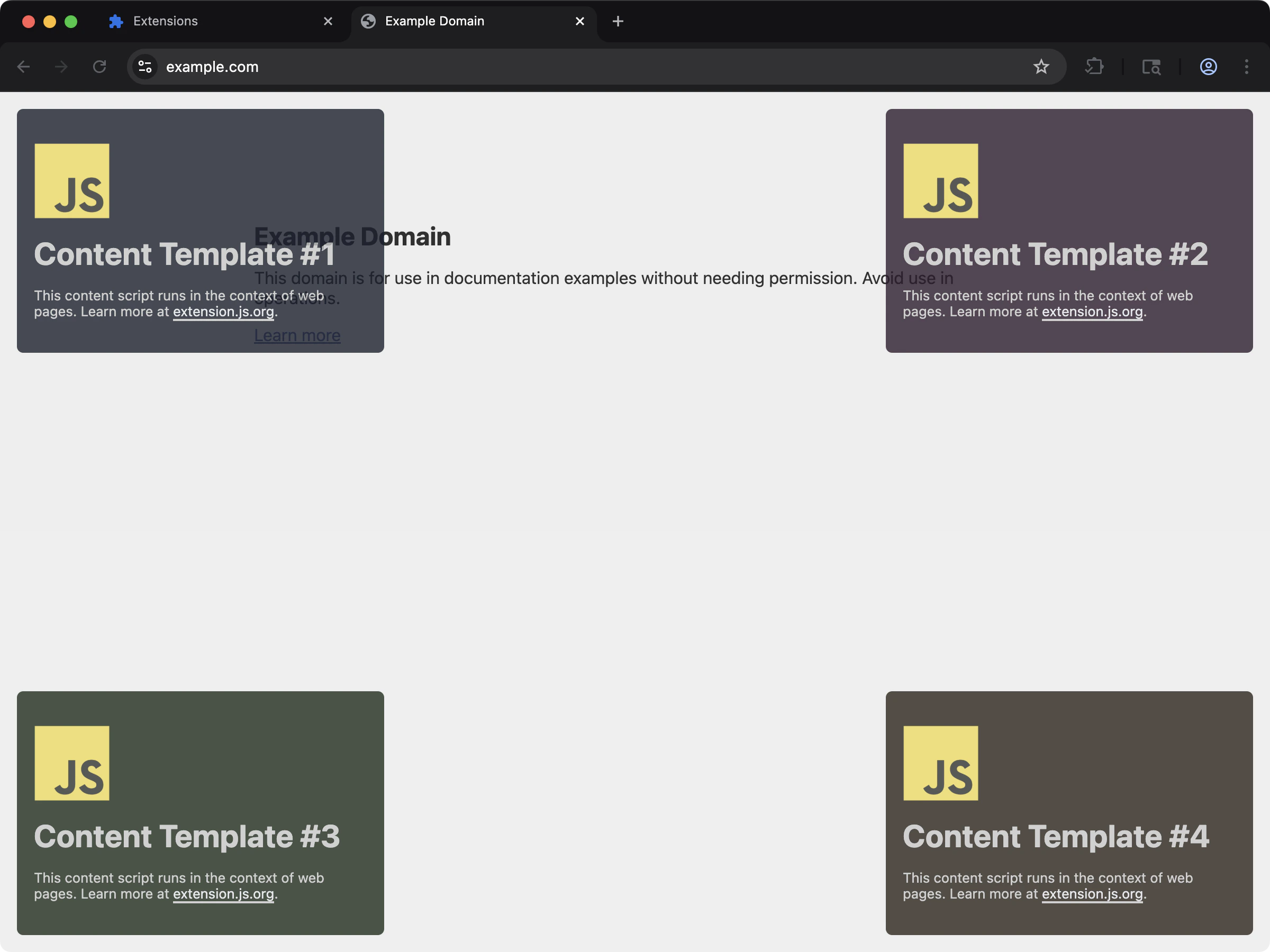 content-multi-one-entry template screenshot