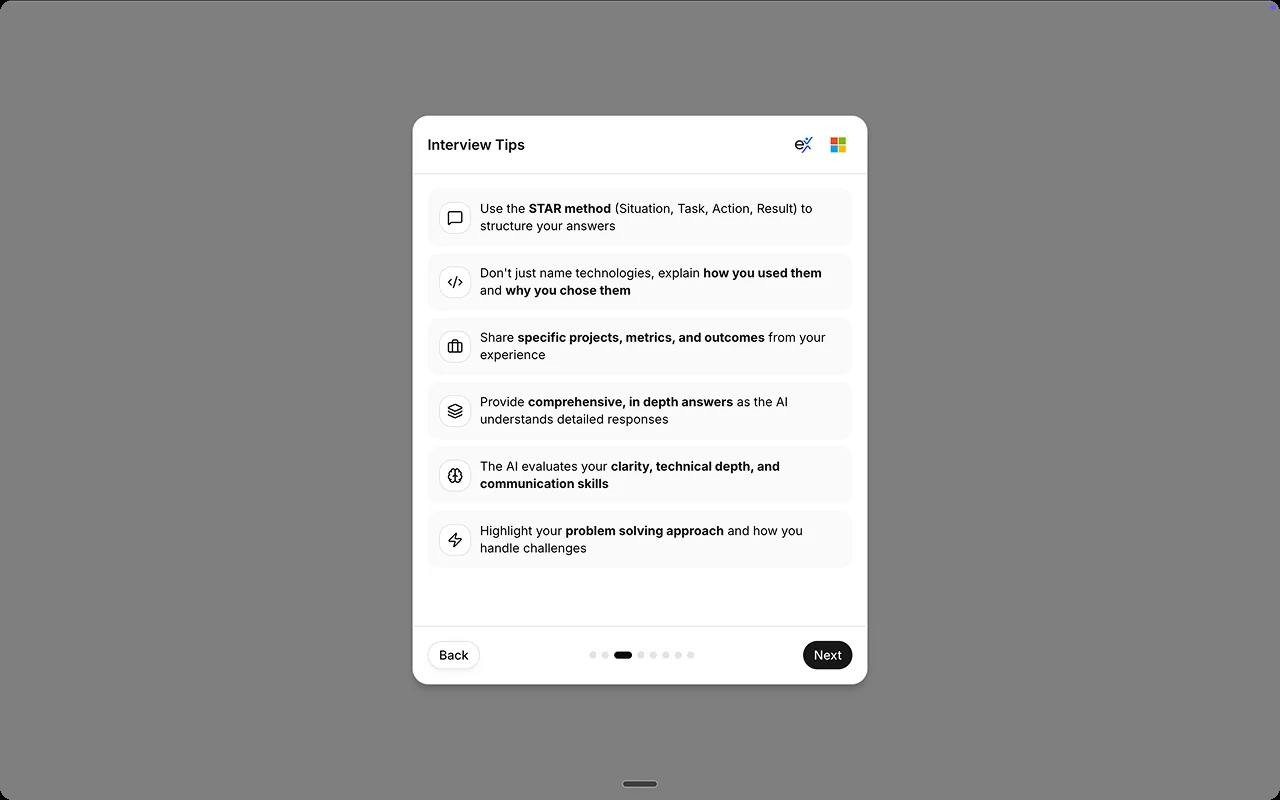 Candidate reviews guidelines and interview tips