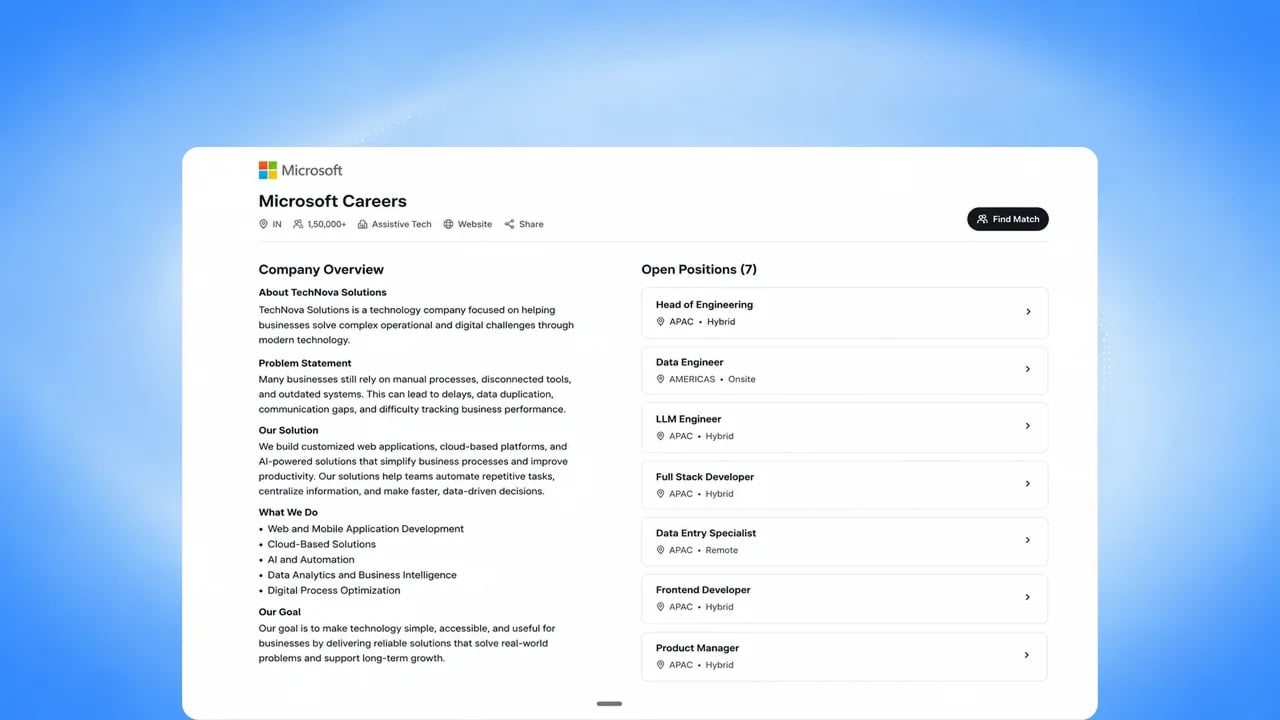 Careers Page