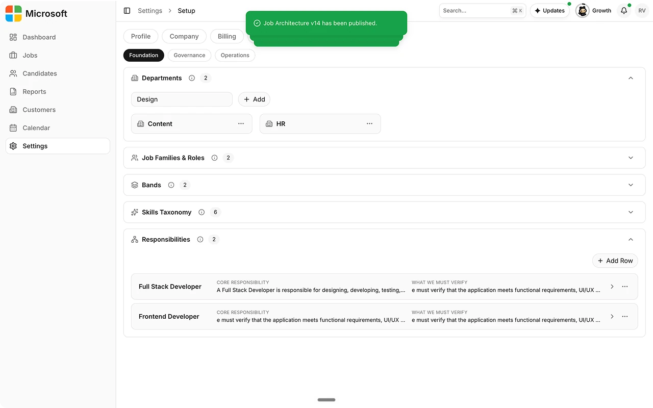 Publish and version