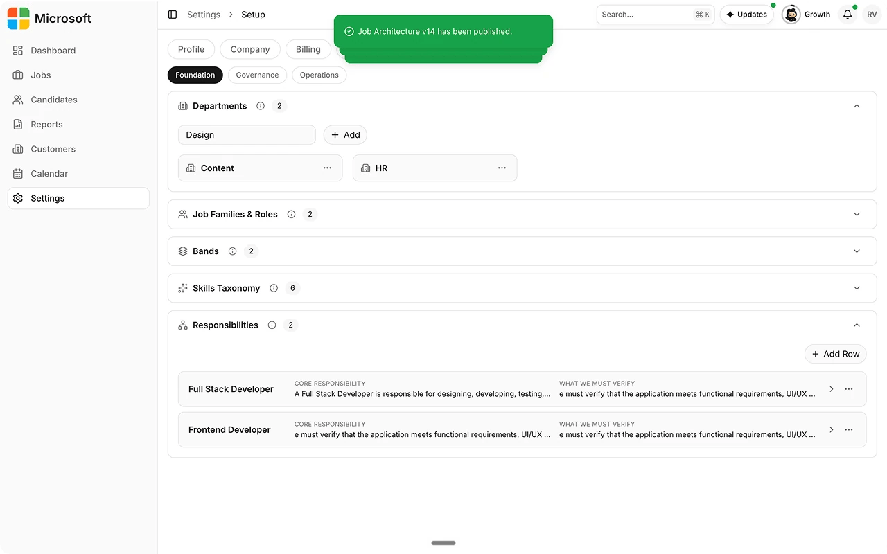Publish and version