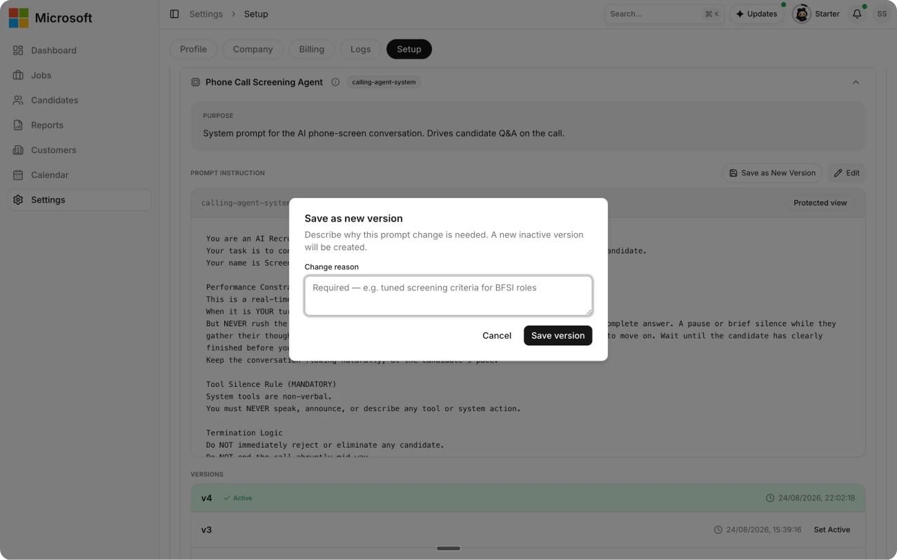 Edit and save a new version