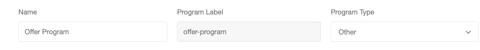 Screenshot showing Find the program label by clicking the view button on the Programs Page.