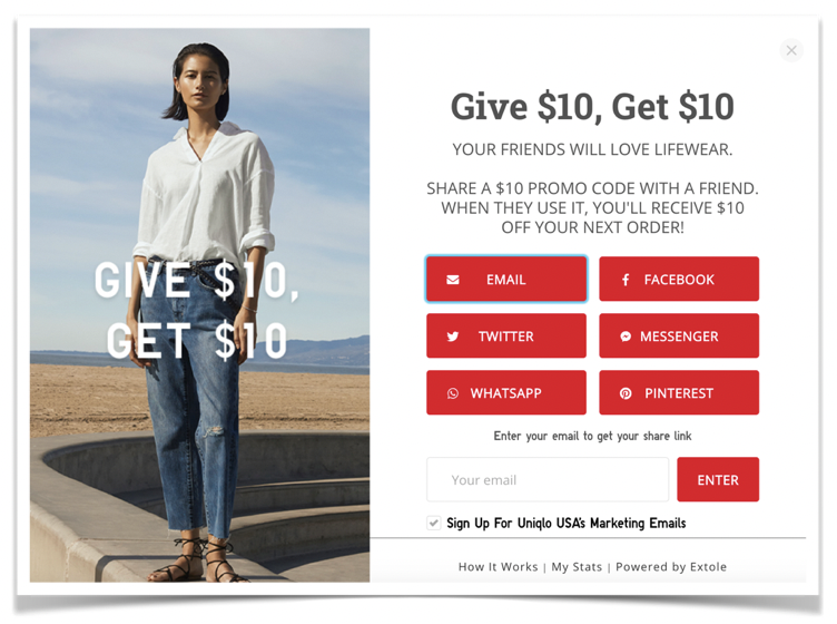 Screenshot showing Refer a Friend programs not only drive new customer acquisition and significant revenue, but they are also increasingly how high-quality customers discover...