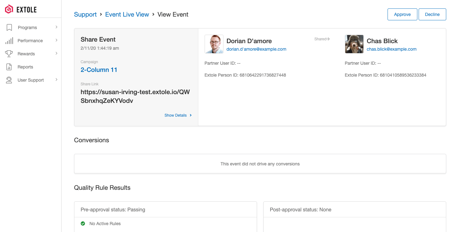 Screenshot showing If there is a specific suspicious event you would like further details on, you can click on the Event to understand why it was flagged. Here, you will have...
