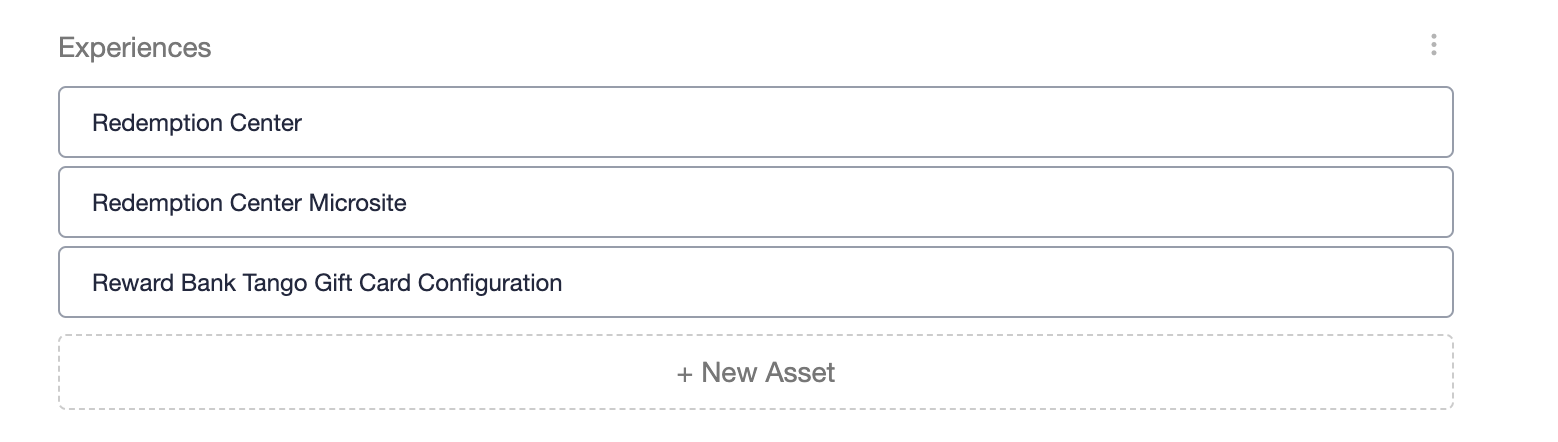 Screenshot showing Recemption Center Microsite - standalone page