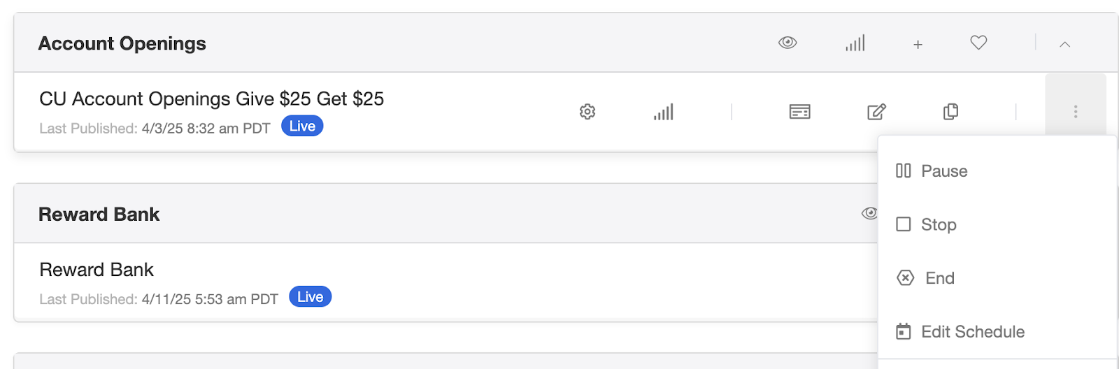 Screenshot showing >