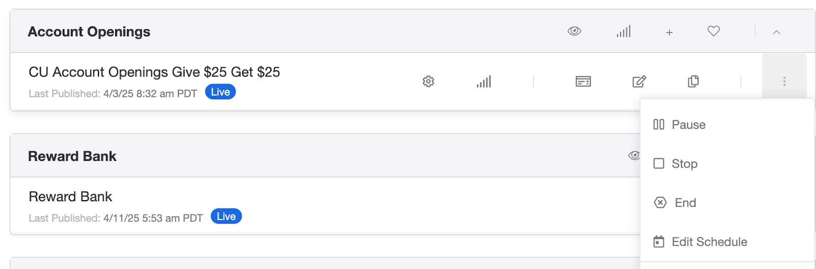 Screenshot showing >