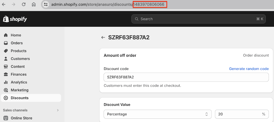 Screenshot showing Select the Shopify Coupons from the Reward Supplier and make sure to indicate a Name for the reward and the Price Rule ID for the Discount you created in...