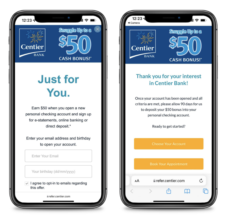 Screenshot showing A Welcome Offer Program is a great way to build a lasting relationship from the very beginning of a customer's experience, ultimately improving customer...