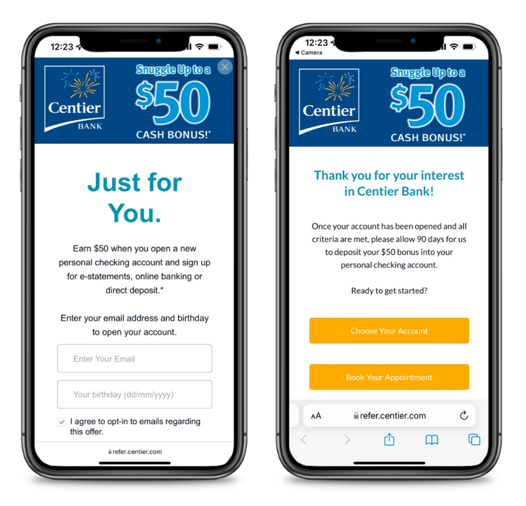 Screenshot showing A Welcome Offer Program is a great way to build a lasting relationship from the very beginning of a customer's experience, ultimately improving customer...