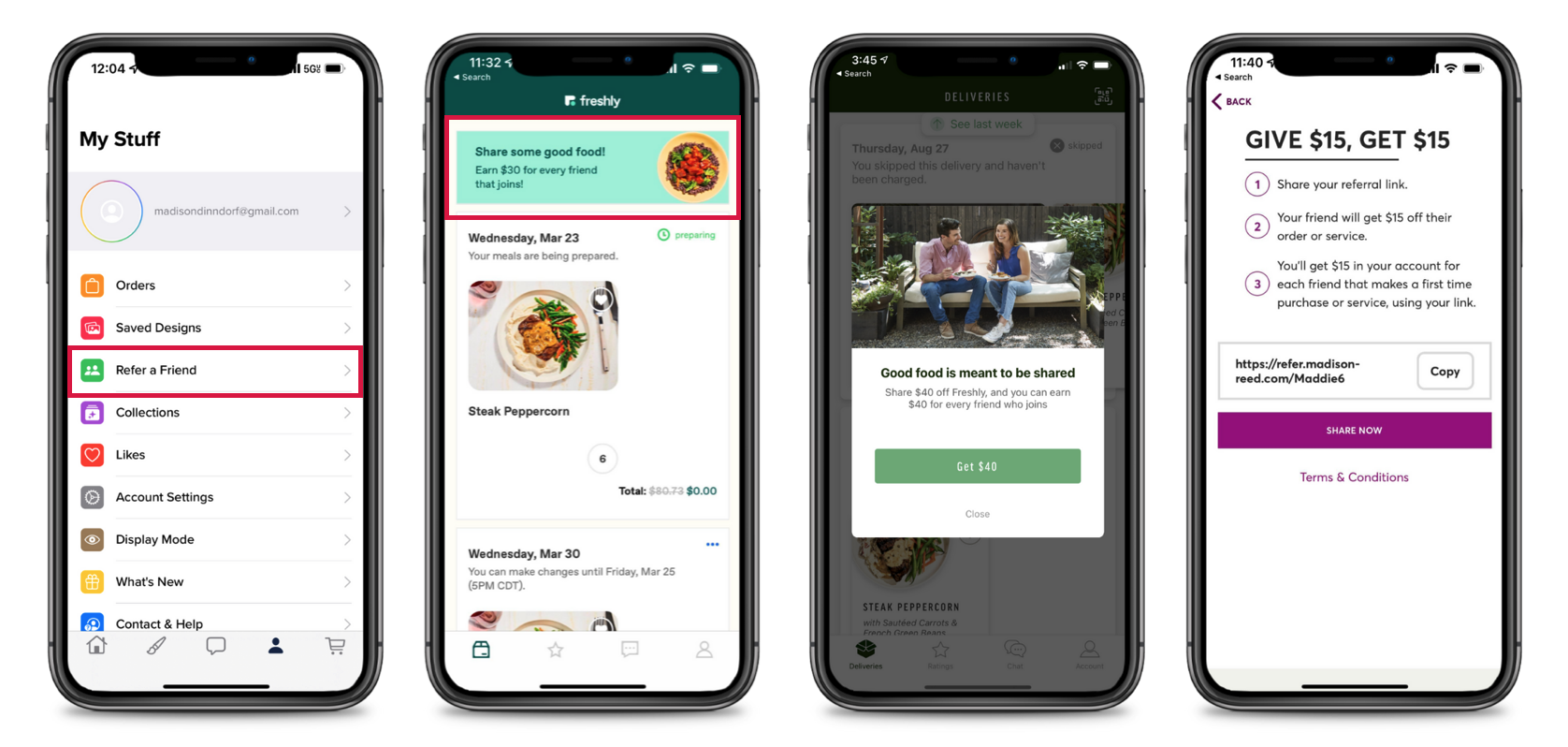 In-app marketing placements