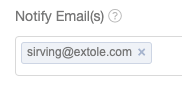 Screenshot showing After completing the above steps, the next scheduled report will be delivered to your inbox. Please note that if you change any of the data in the report...