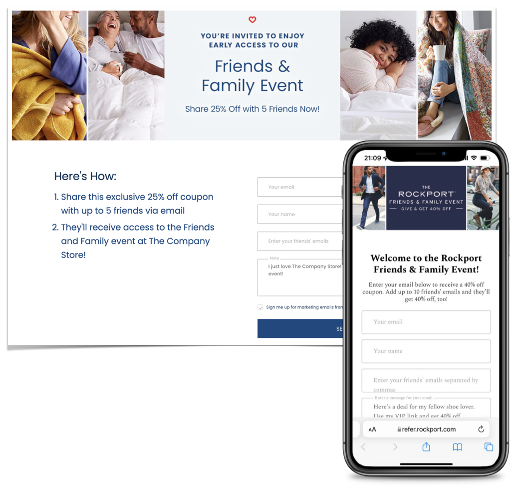 Screenshot showing Extole can also generate links that you can place in CTAs on your site or in your mobile app to promote the program. These calls to action are typically...