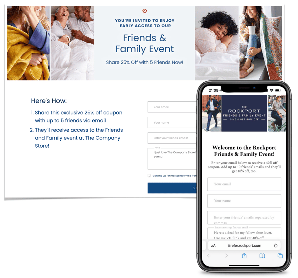 Screenshot showing Extole can also generate links that you can place in CTAs on your site or in your mobile app to promote the program. These calls to action are typically...