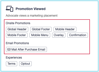 Screenshot showing Promotions are emails or marketing placements served by Extole directly onto your site or app that encourage people to participate in your campaign. You can...